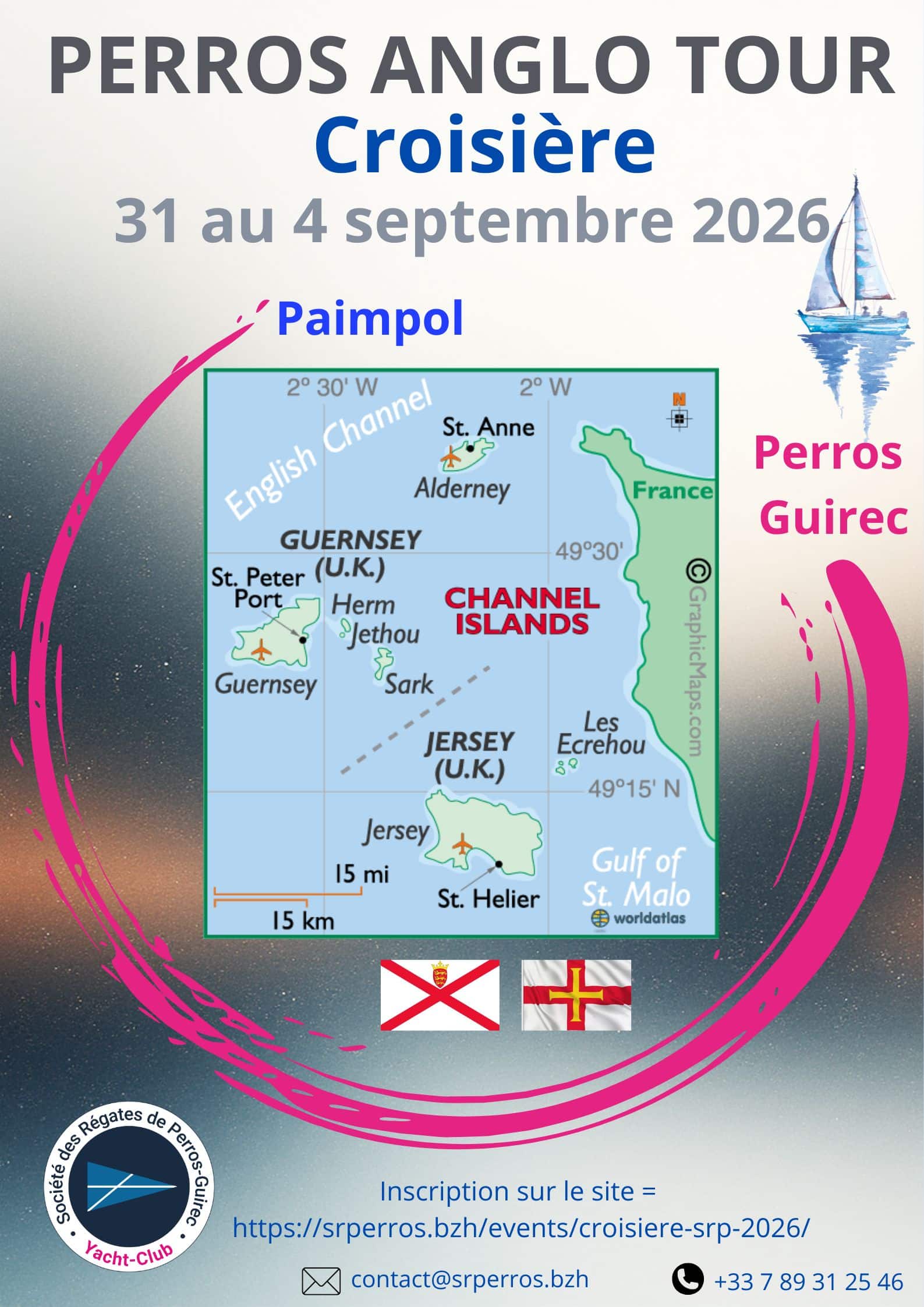 Croisière Perros Anglo Tour 2026