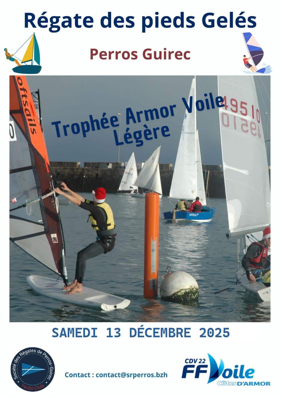 Les Pieds gelés (voile légère) 2025