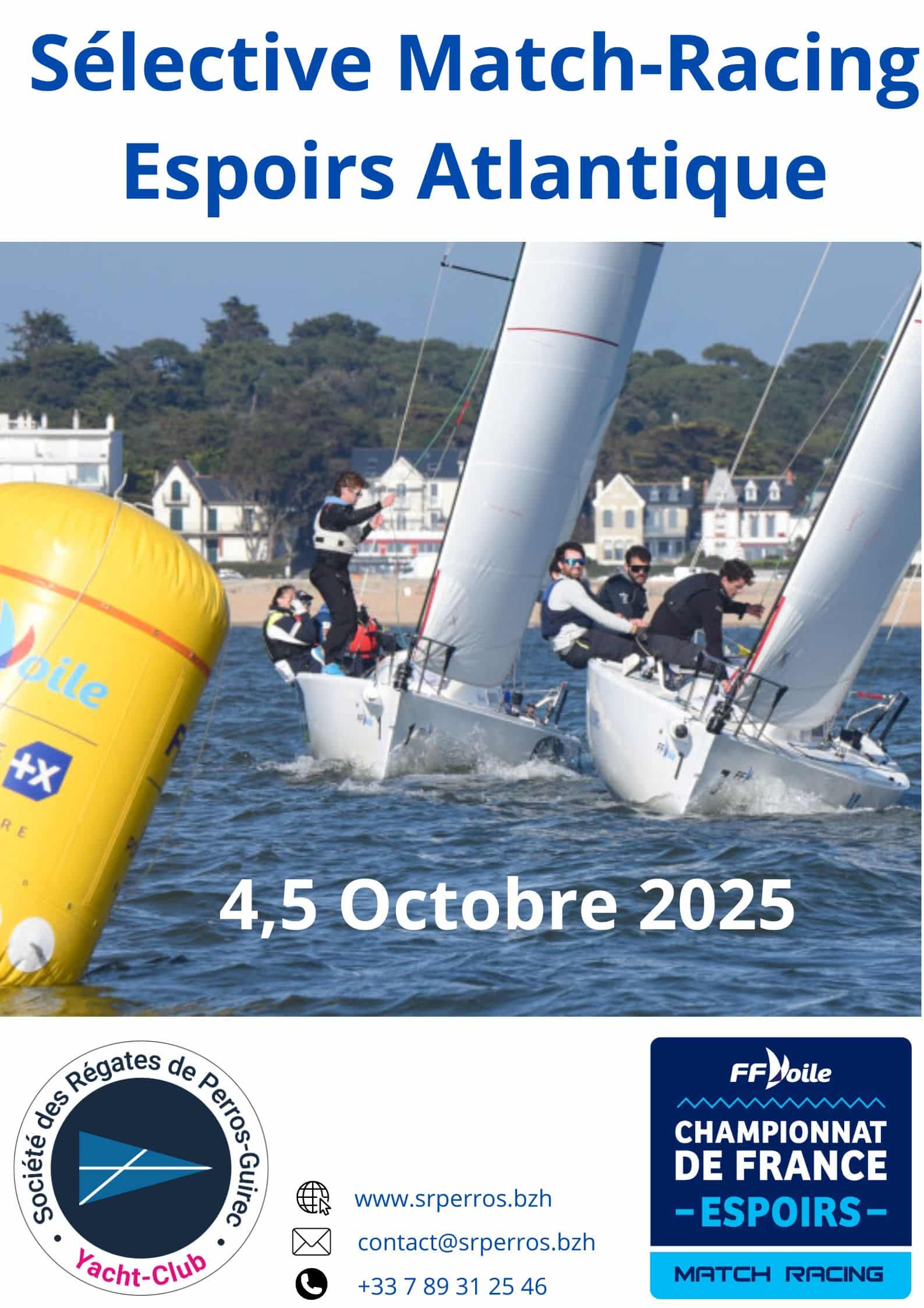 Sélective Match-Racing Espoirs Atlantique 2025