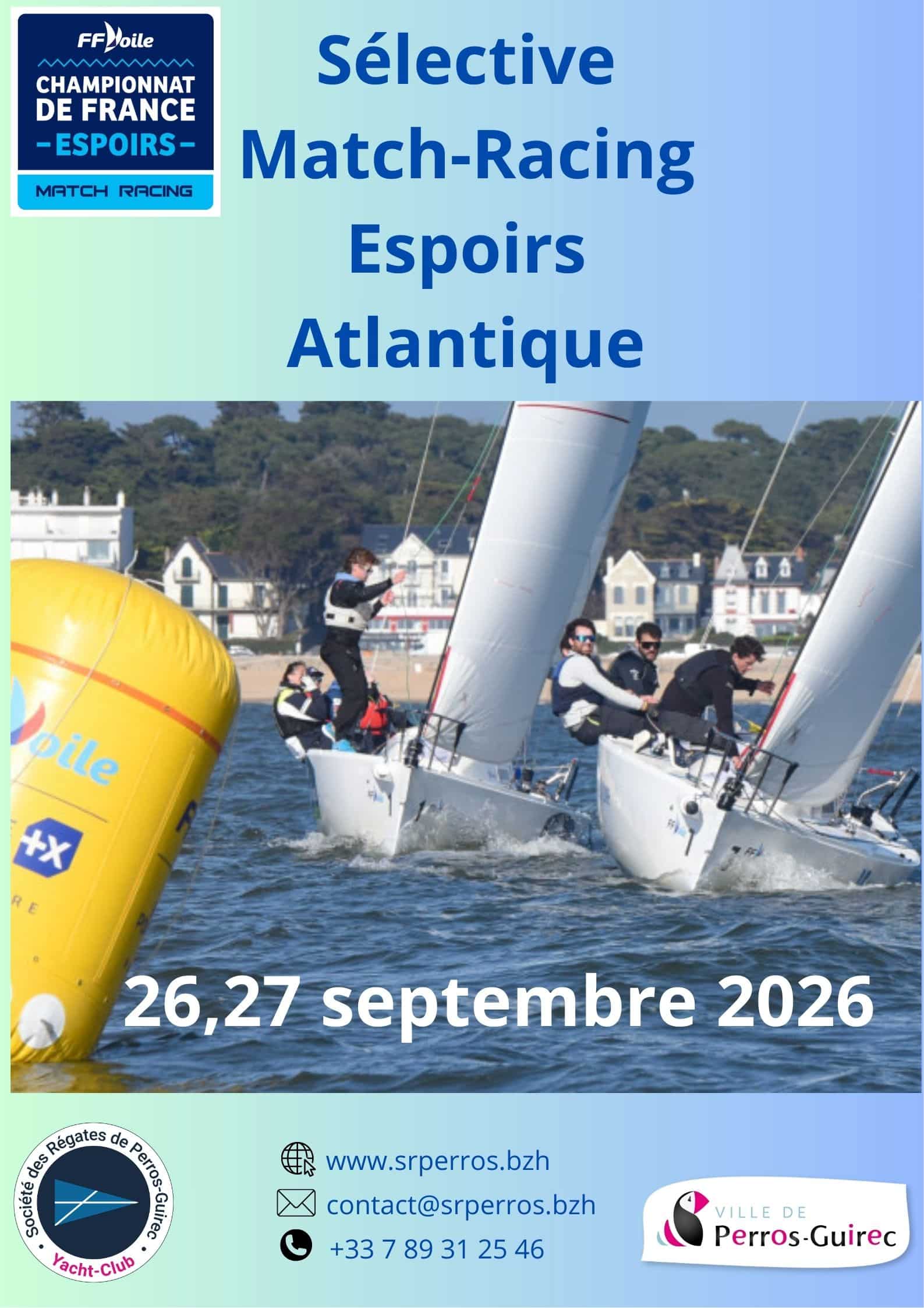 Sélective Match-Racing Espoirs Atlantique 2026