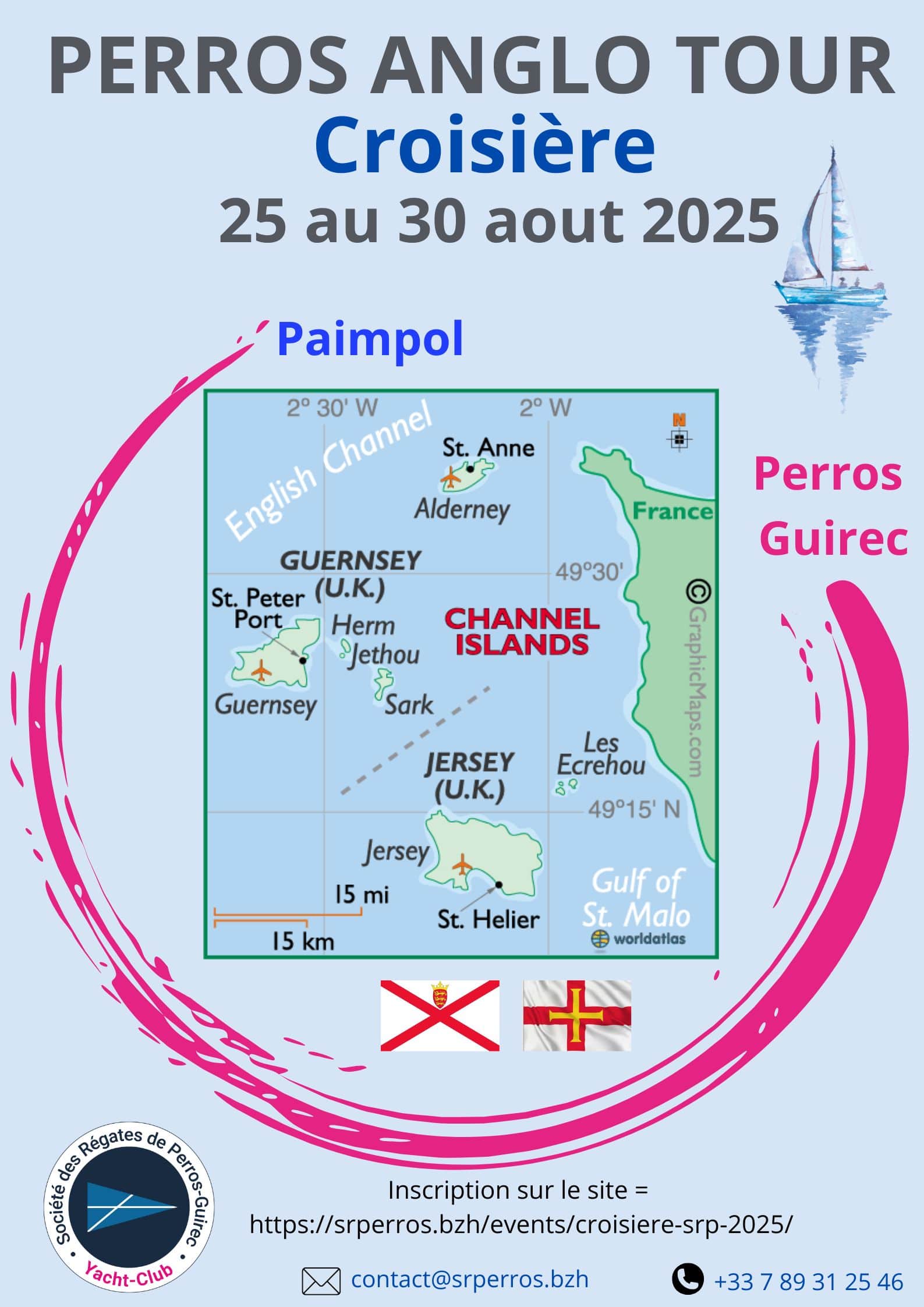 Croisière Perros Anglo Tour 2025