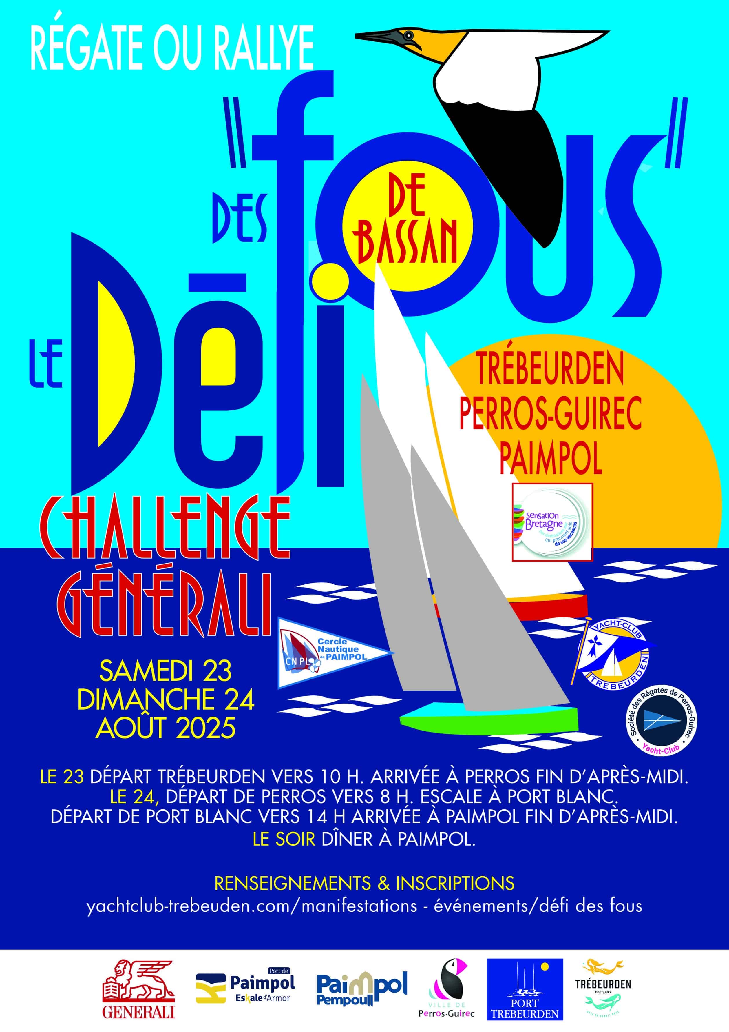 Défi des fous de bassan - Challenge GENERALI 2025